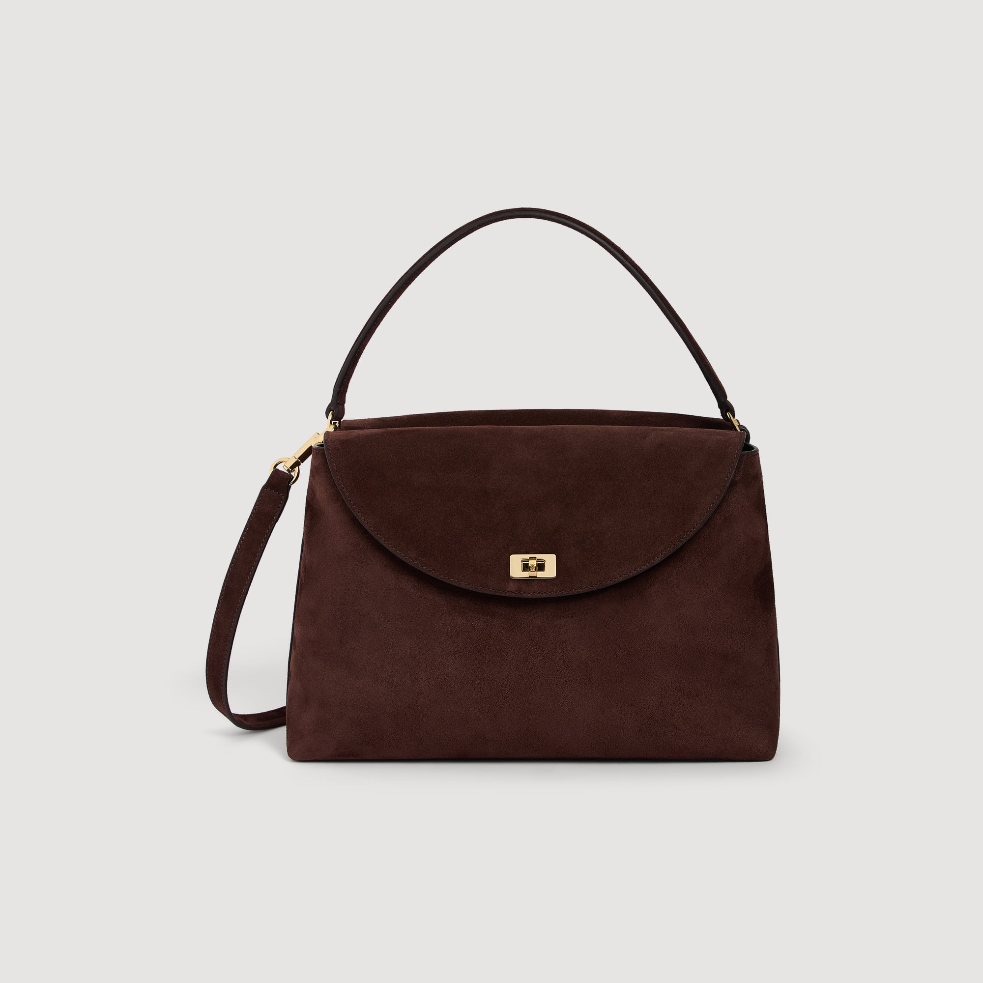 LE GRAND BAZAAR suede bag