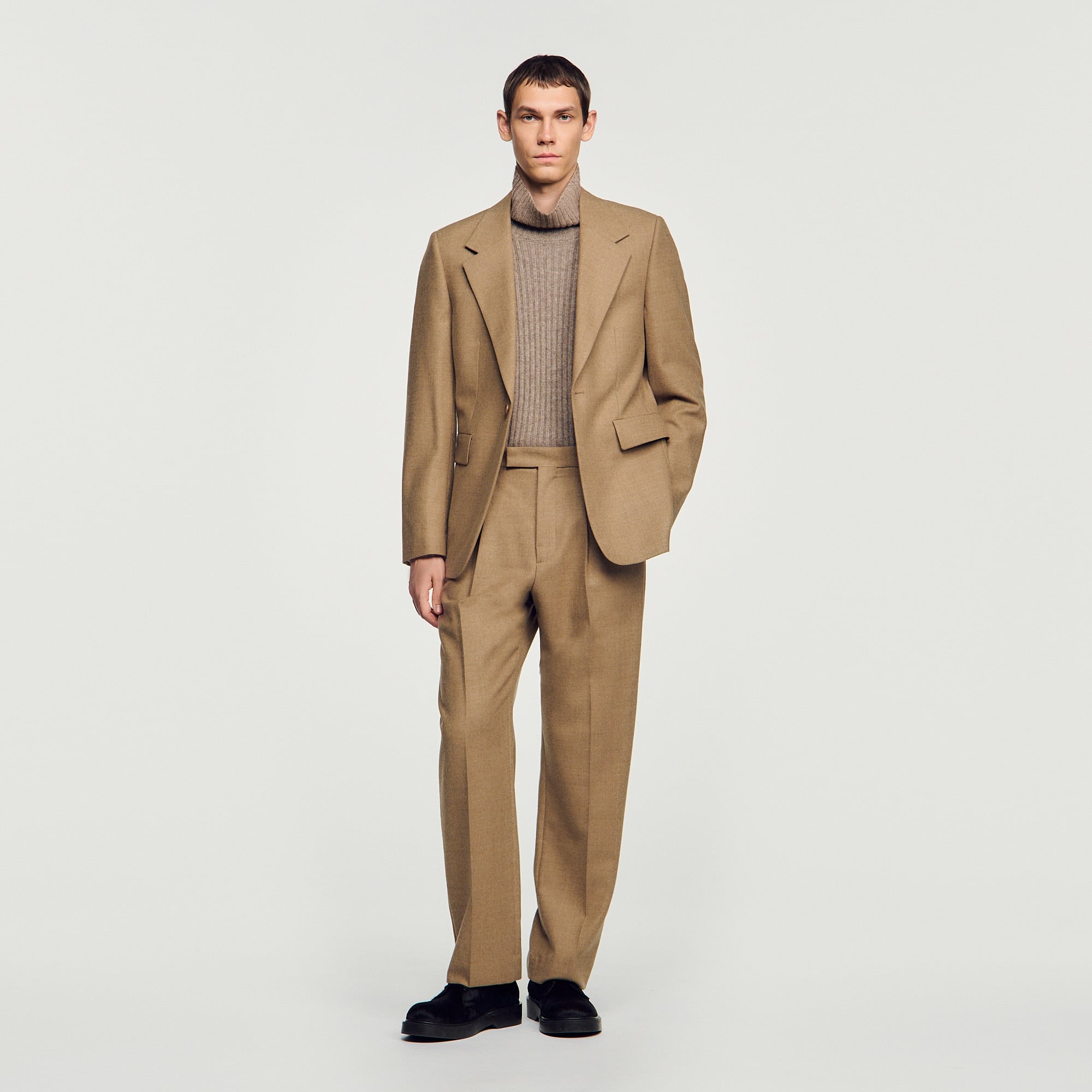 Wool suit jacket