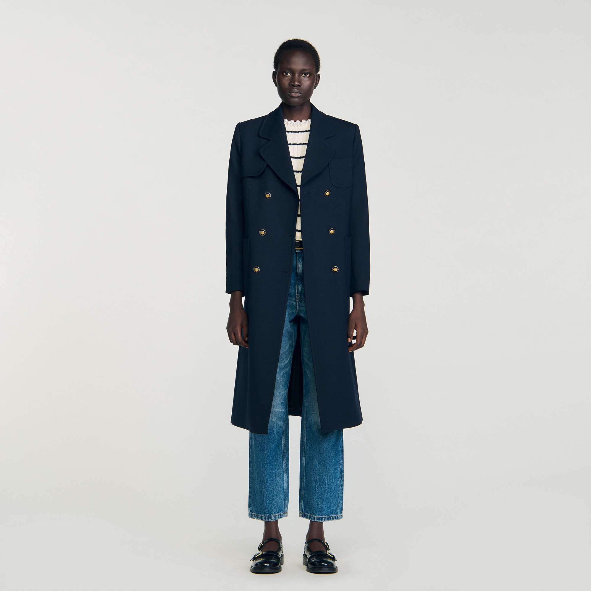 定価2万　Sandro paris ブラウス 定価2万 Sandro paris ブラウス - メルカリ