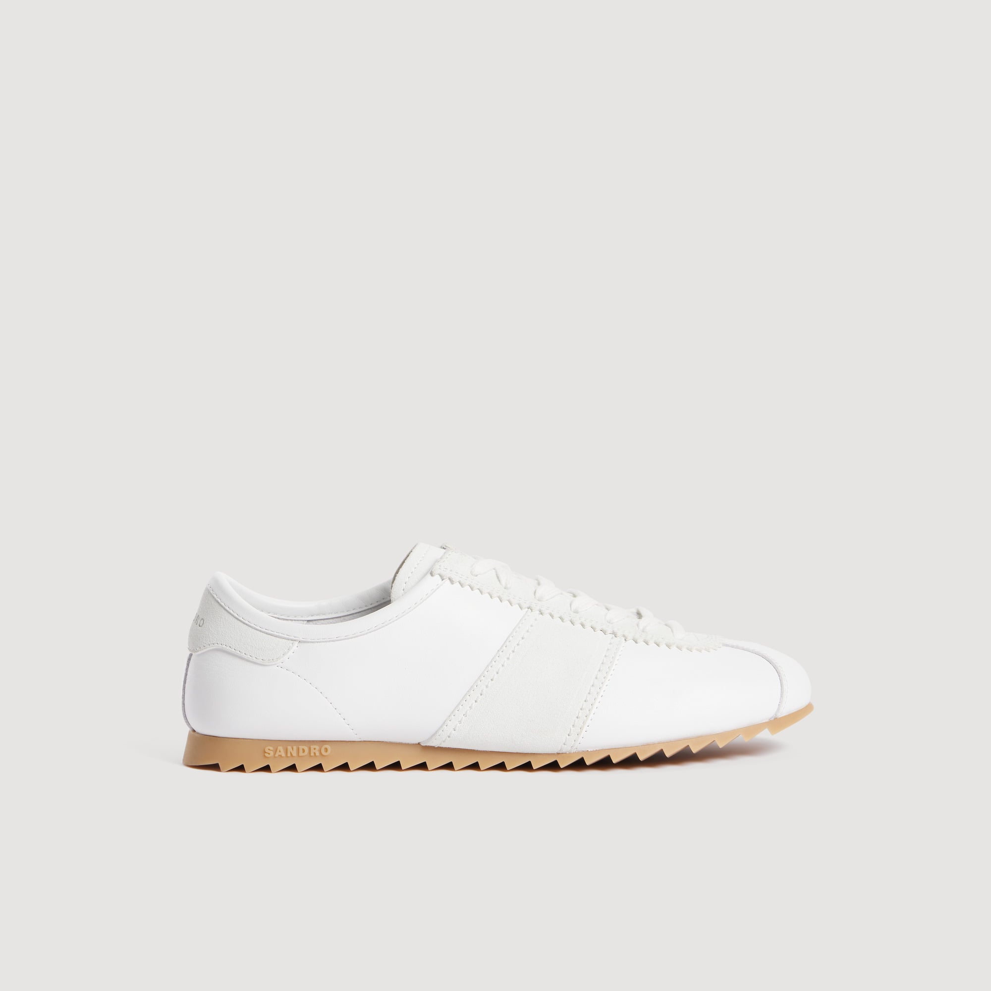 Sandro Men's Leather Running Sneakers