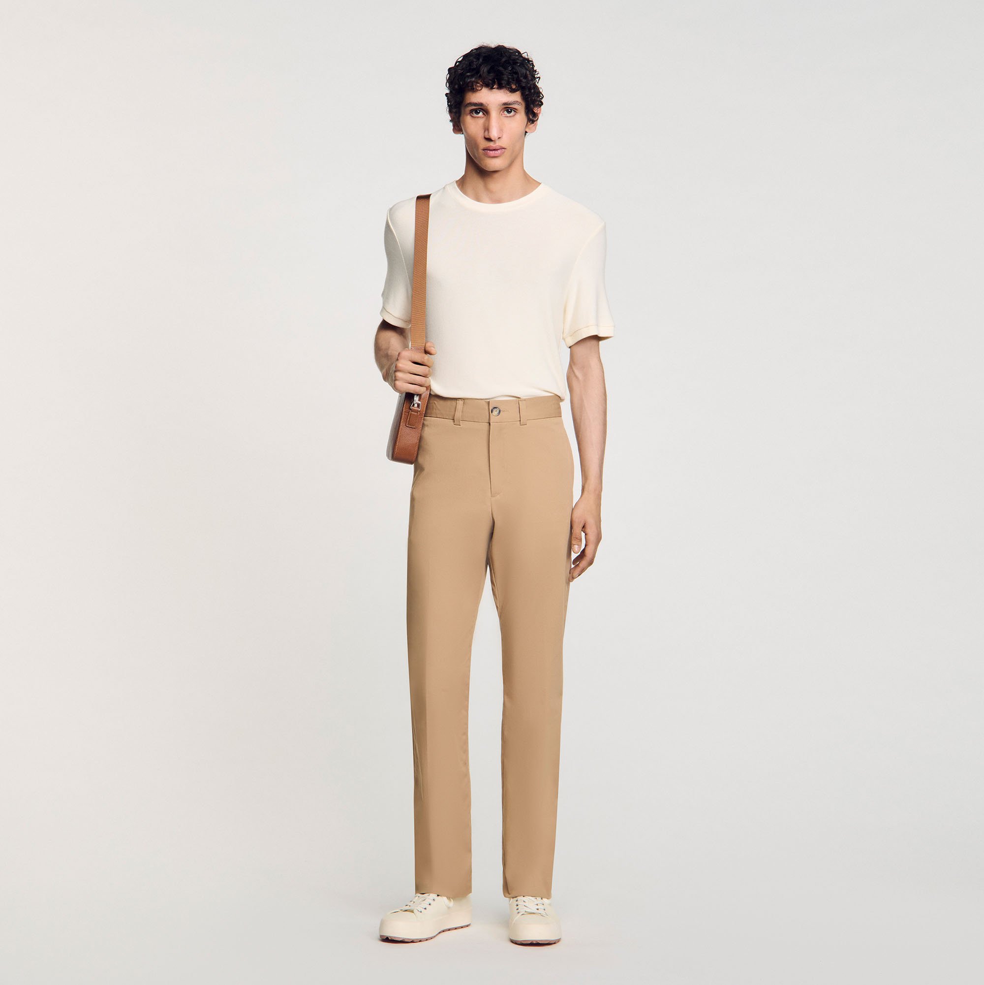 Straight-leg chinos