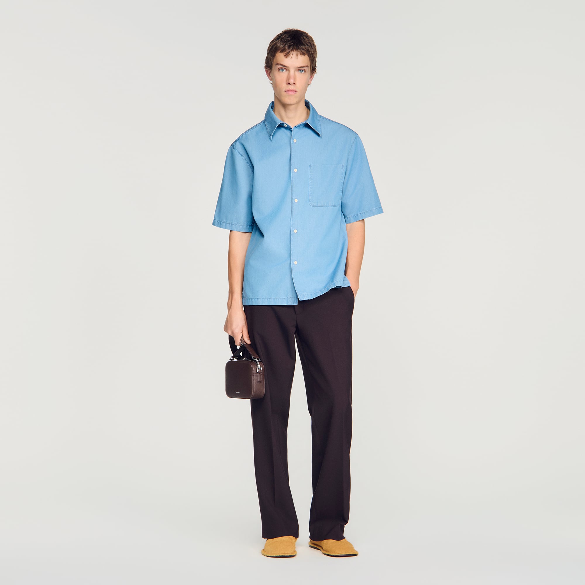 Loose-fit faded shirt