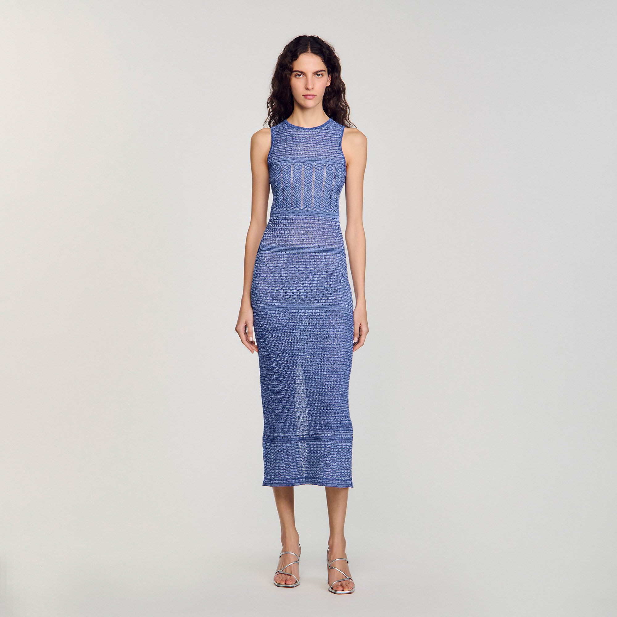 Sandro Knit midi dress