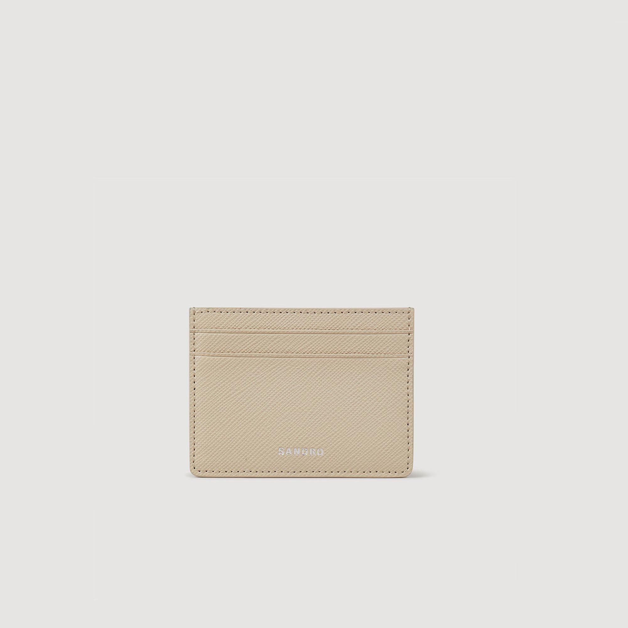 Leather card holder