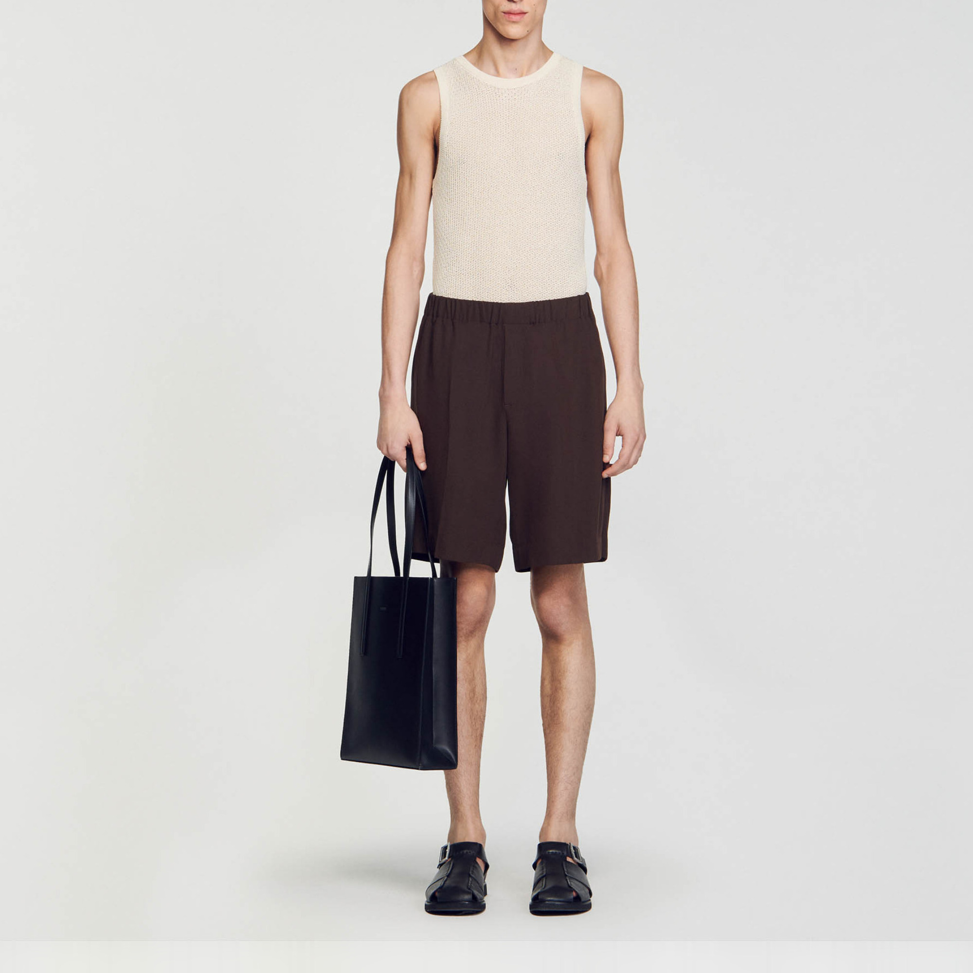 Sandro Wide-leg shorts