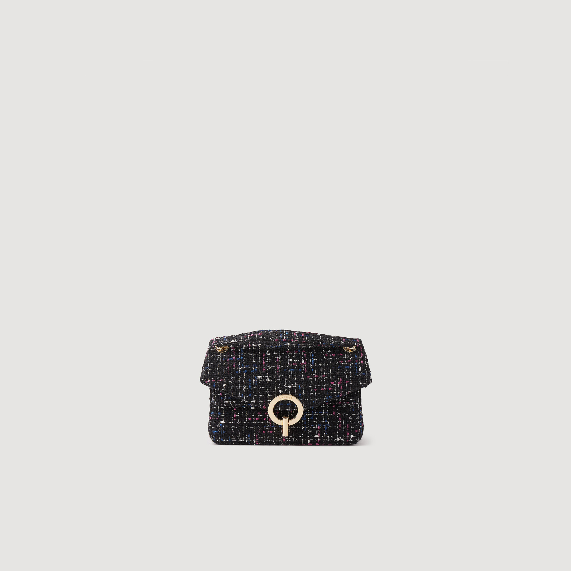 Sandro cotton The classic YZA bag is now available in a tweed version