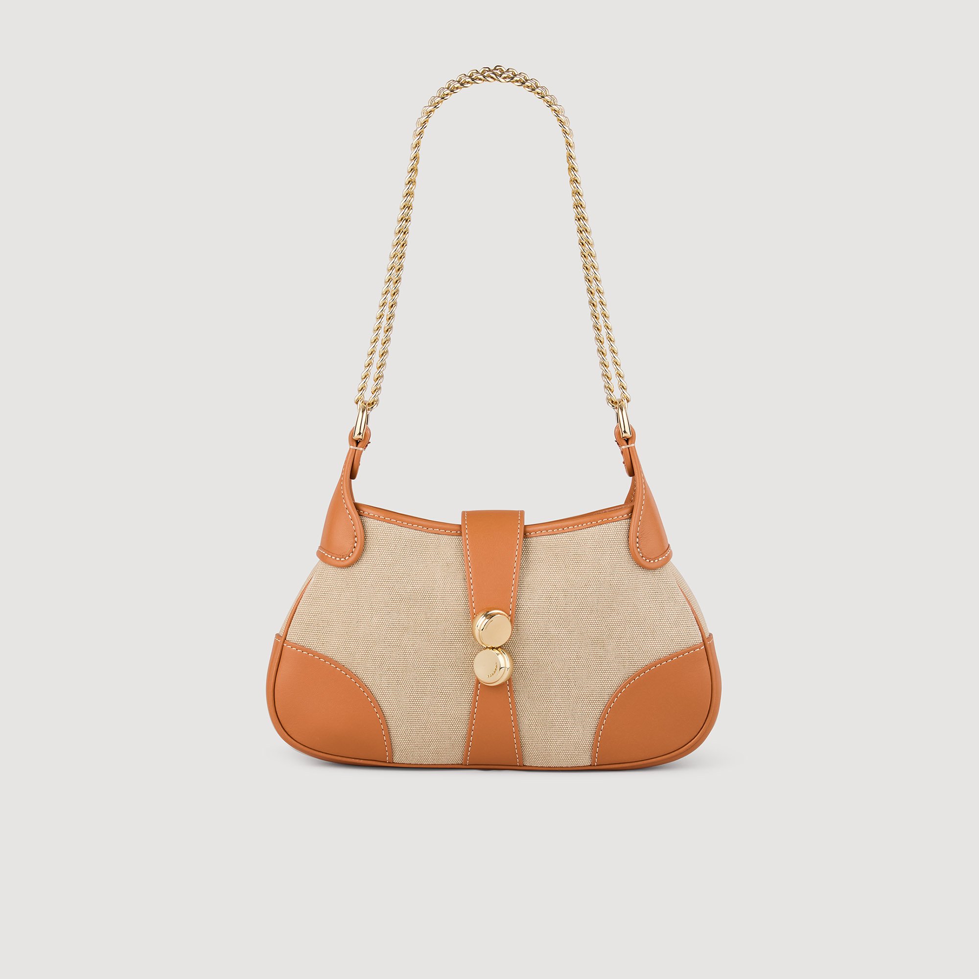 Janet canvas and leather bag