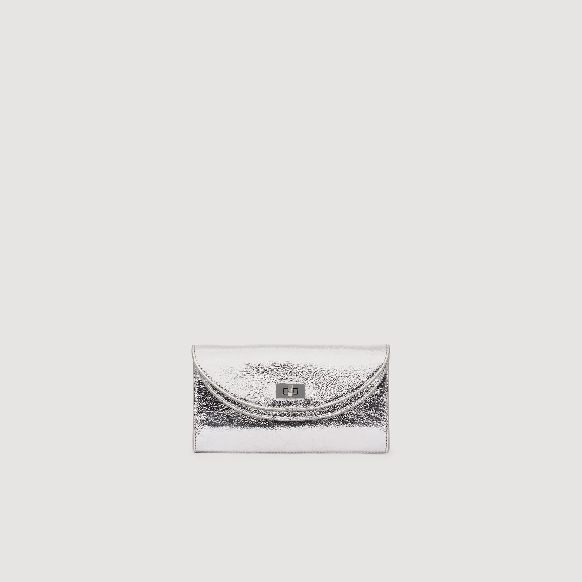 Mambo leather clutch