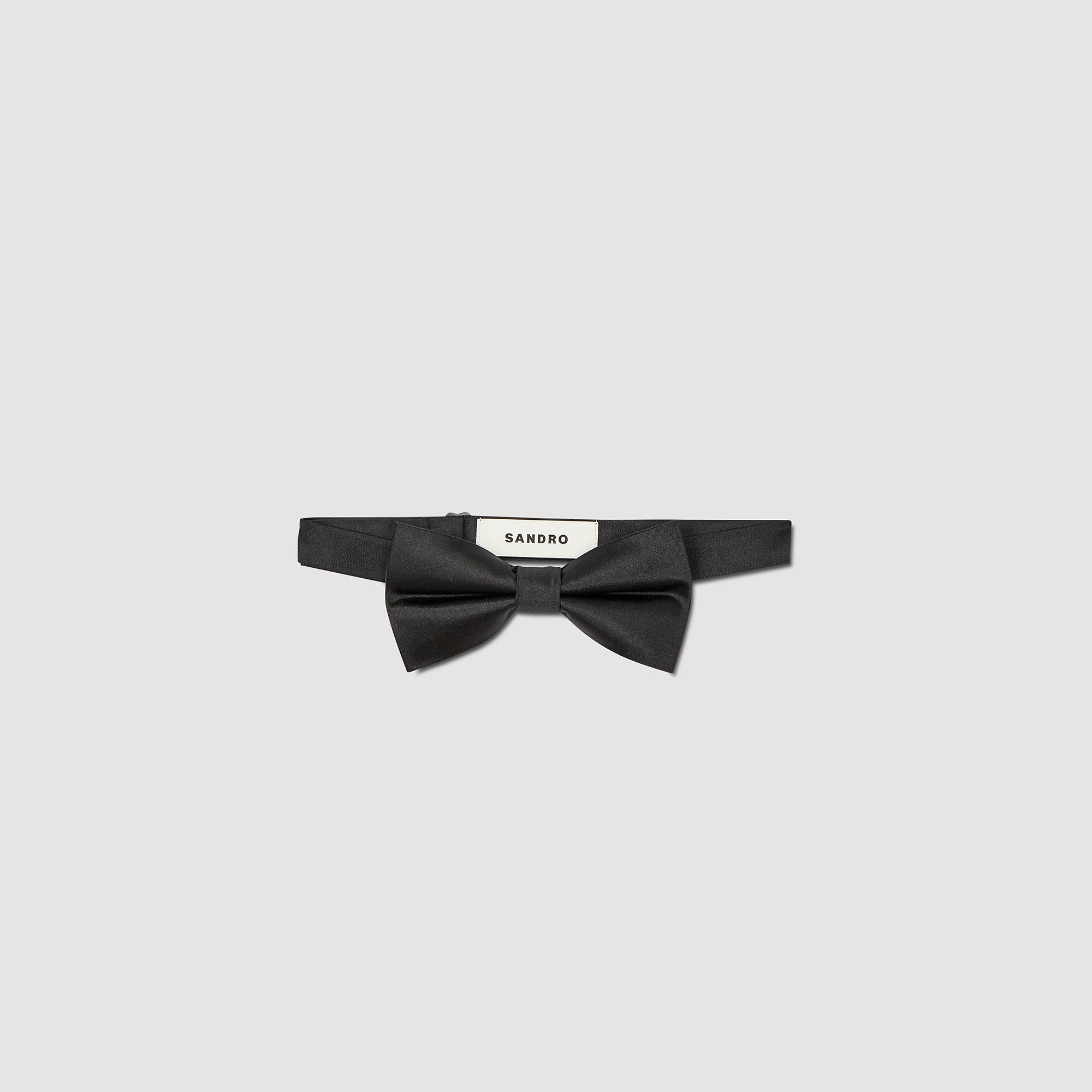 Sandro silk Adjustable bow tie