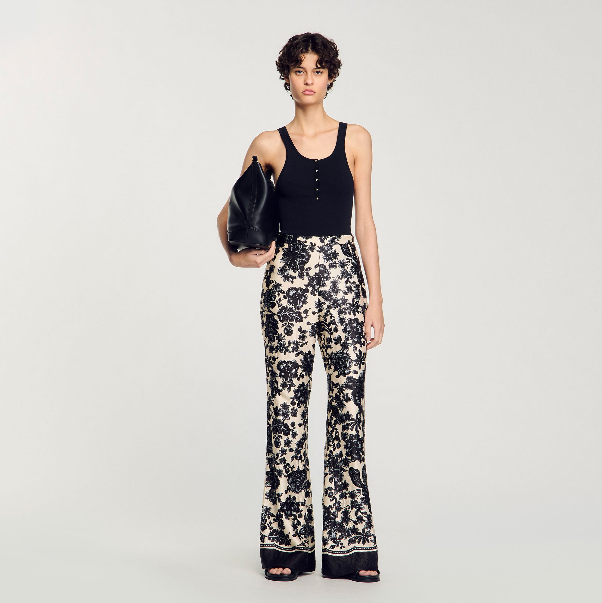 Floral trousers