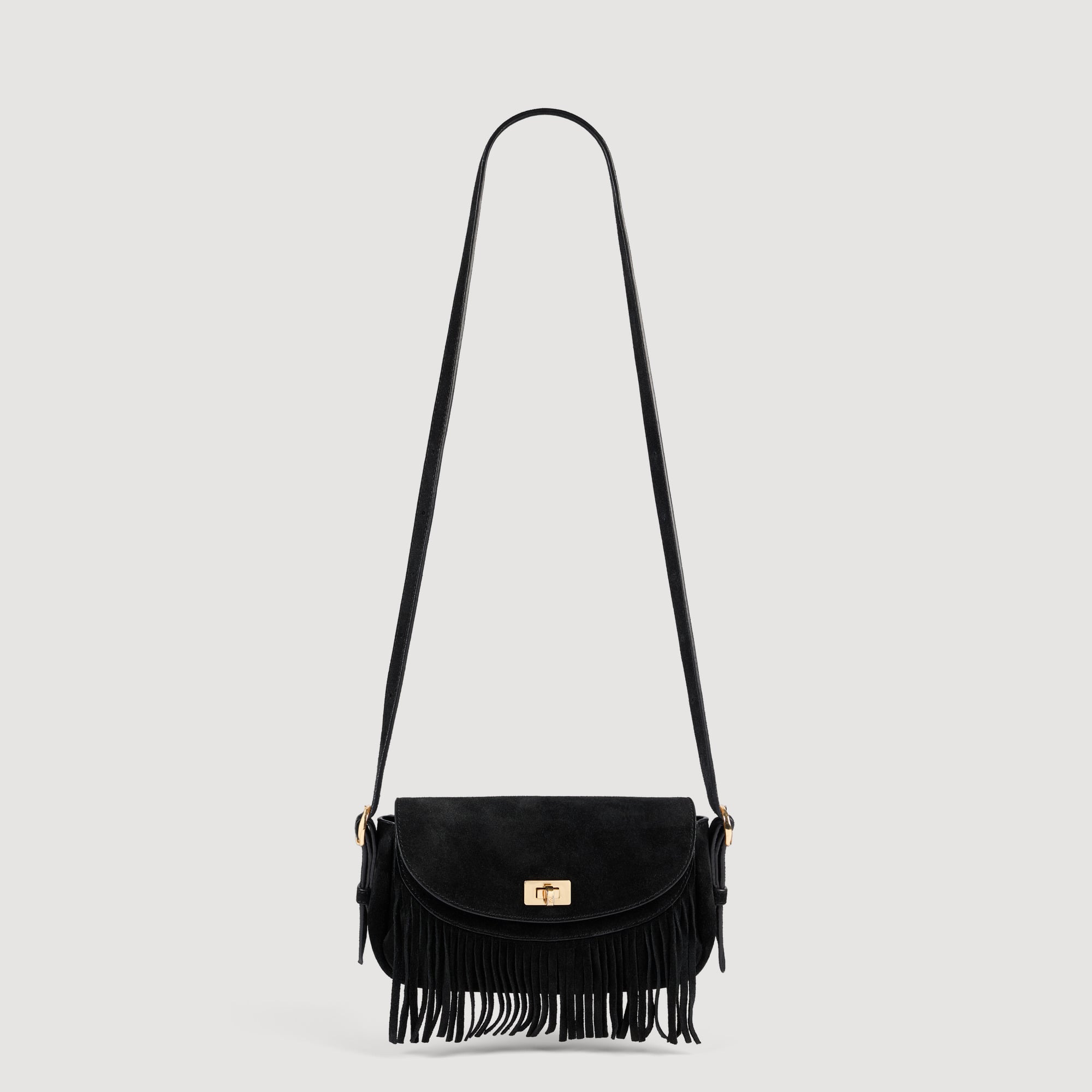 Mini Mambo suede bag