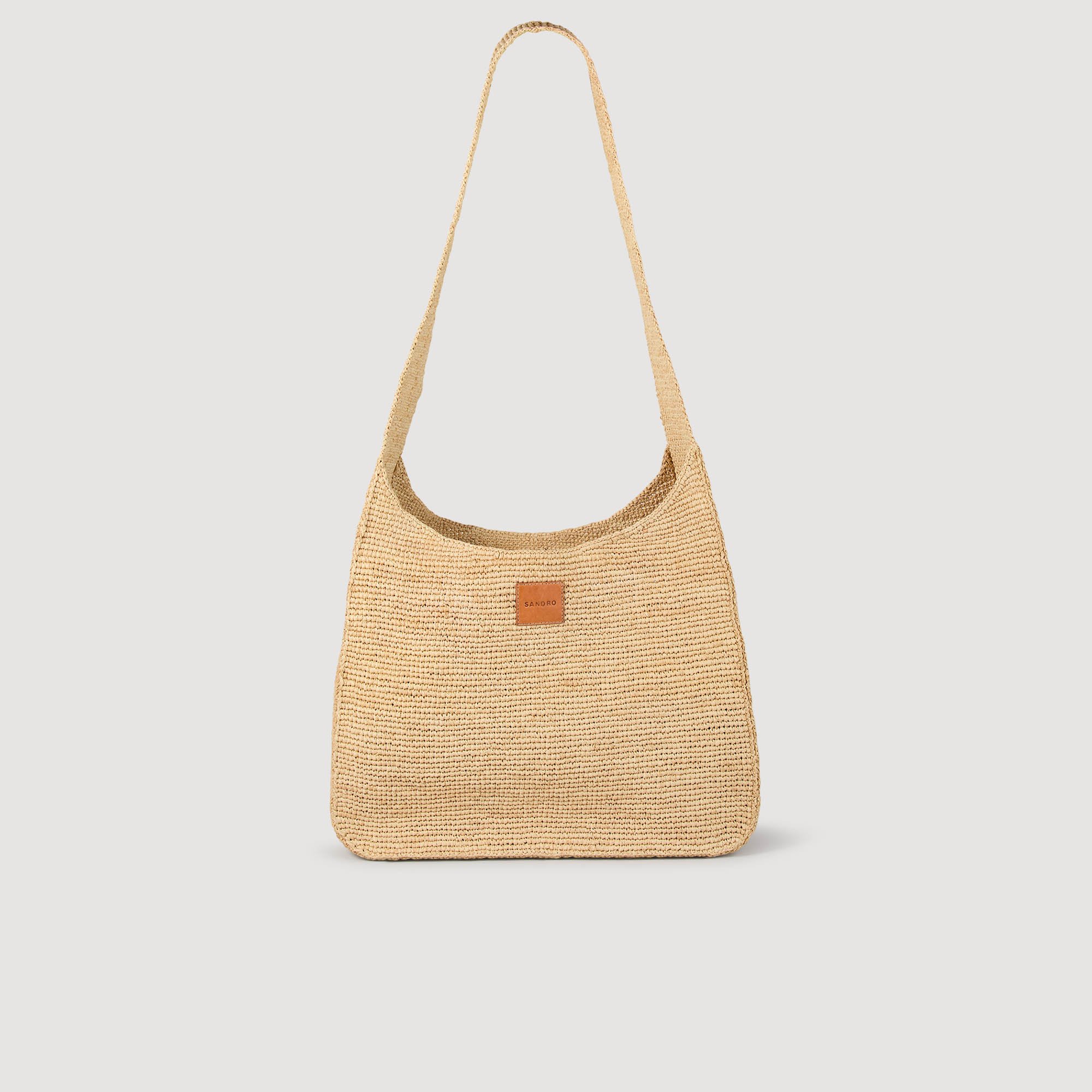 Sandro Raffia bag