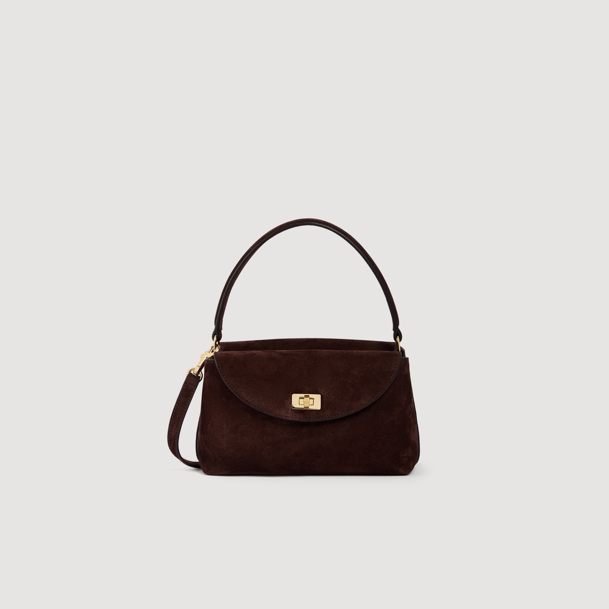 LE MINI GRAND BAZAAR suede bag