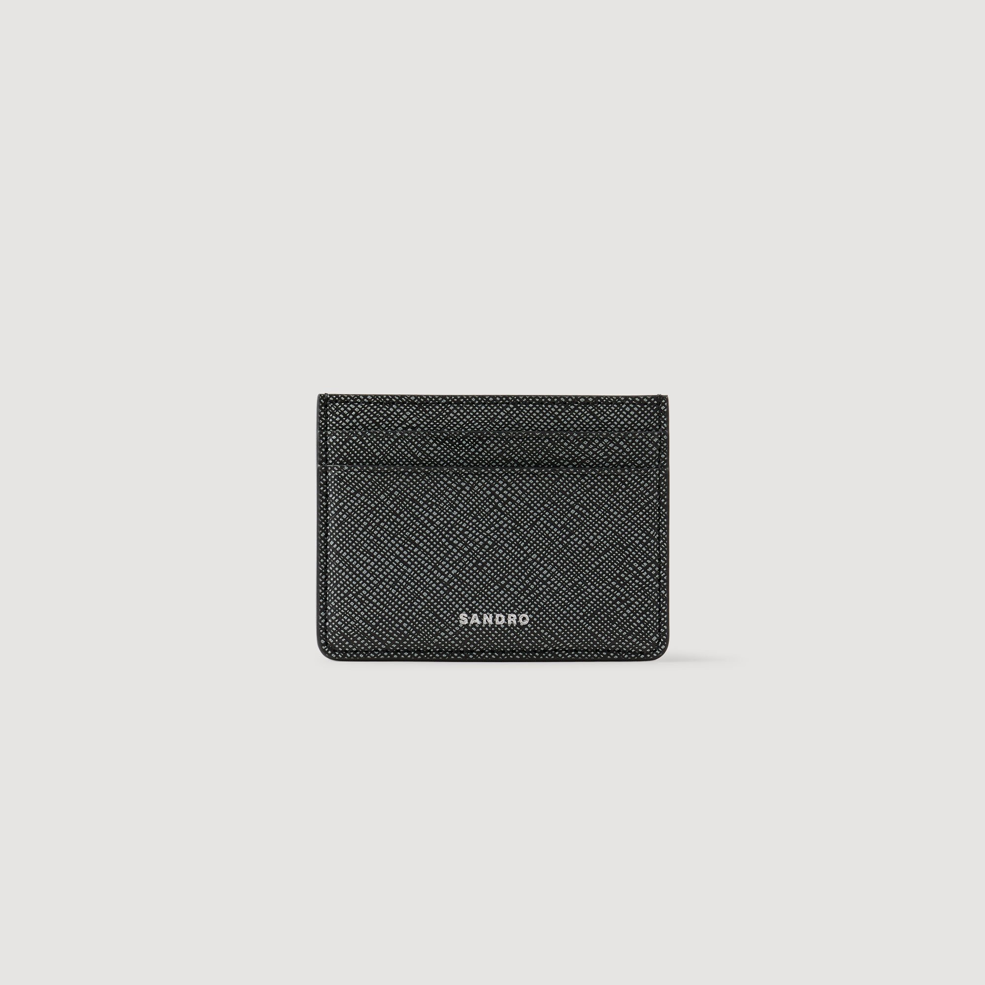 Leather card holder