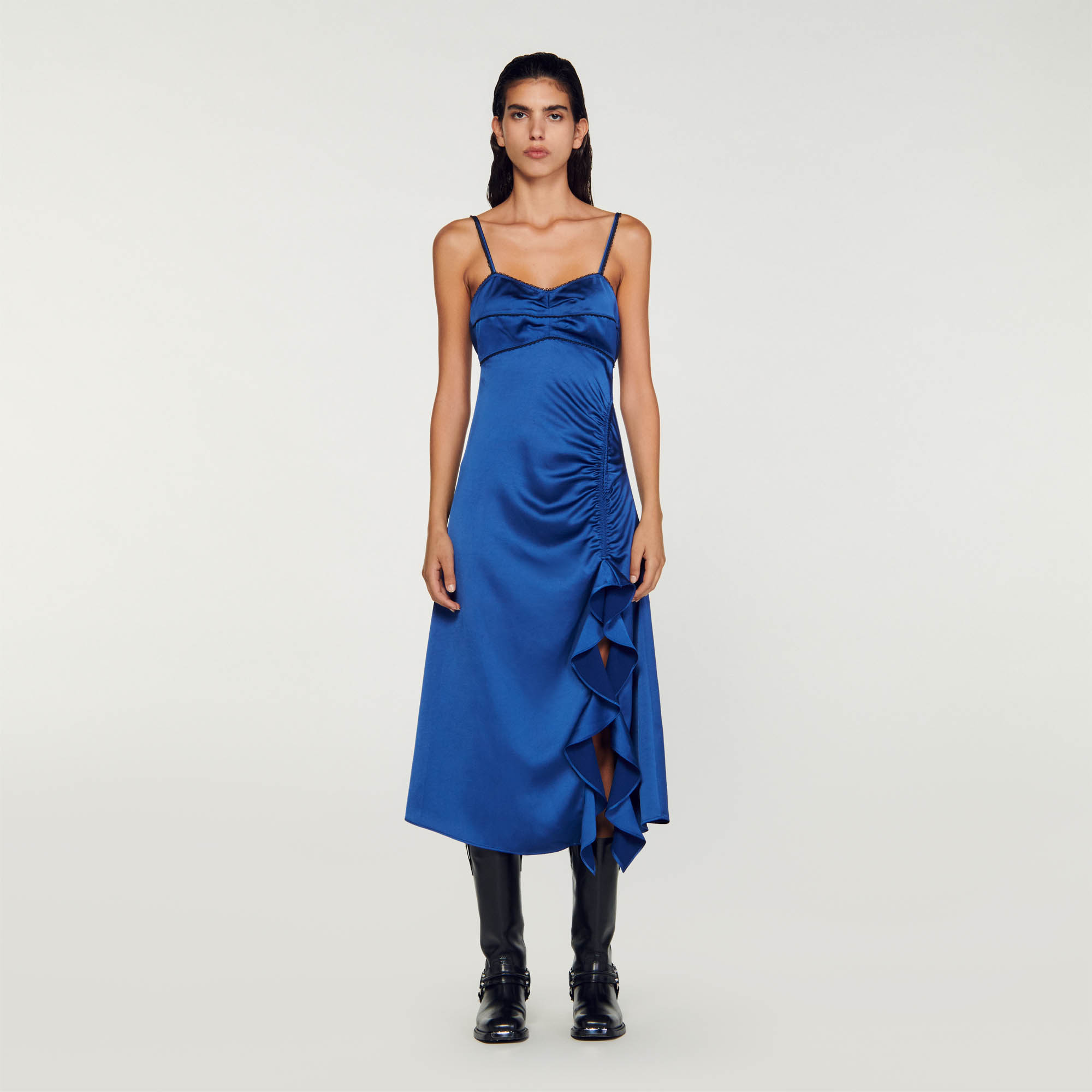Sheila Strappy dress - Dresses | Sandro Paris