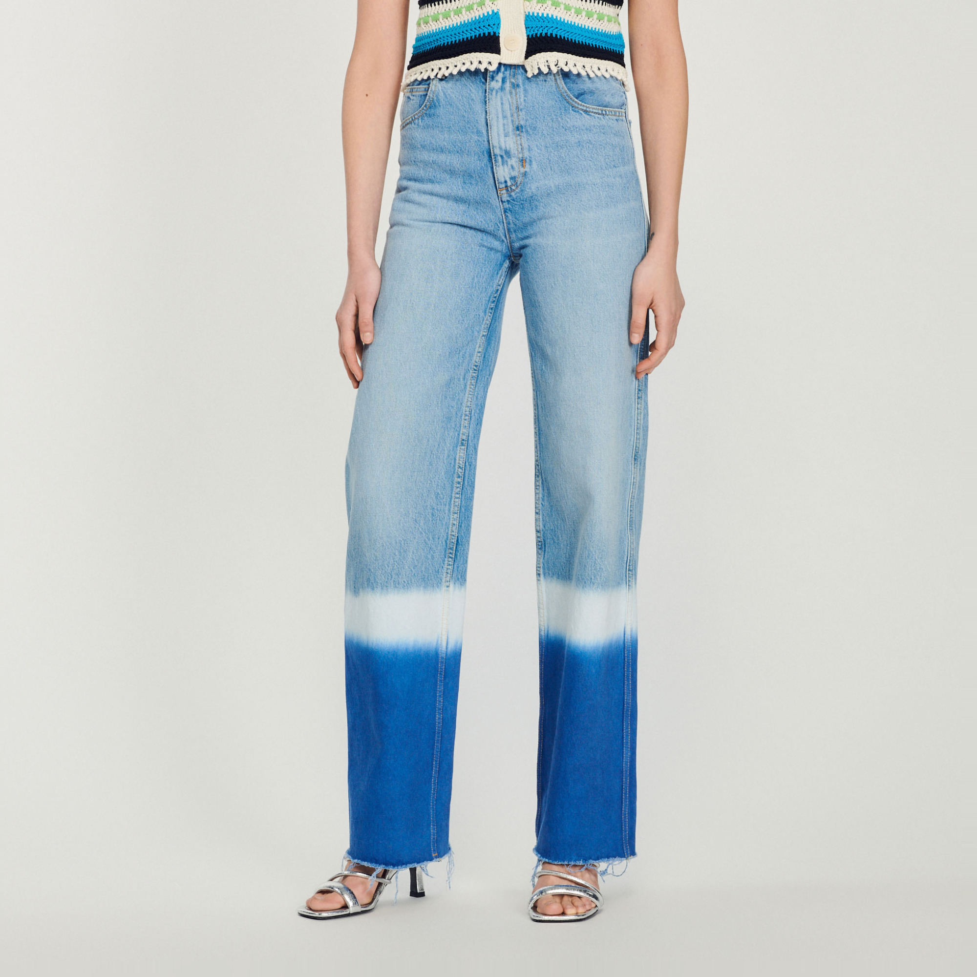 Bonny Tie-dye jeans - Jeans | Sandro Paris