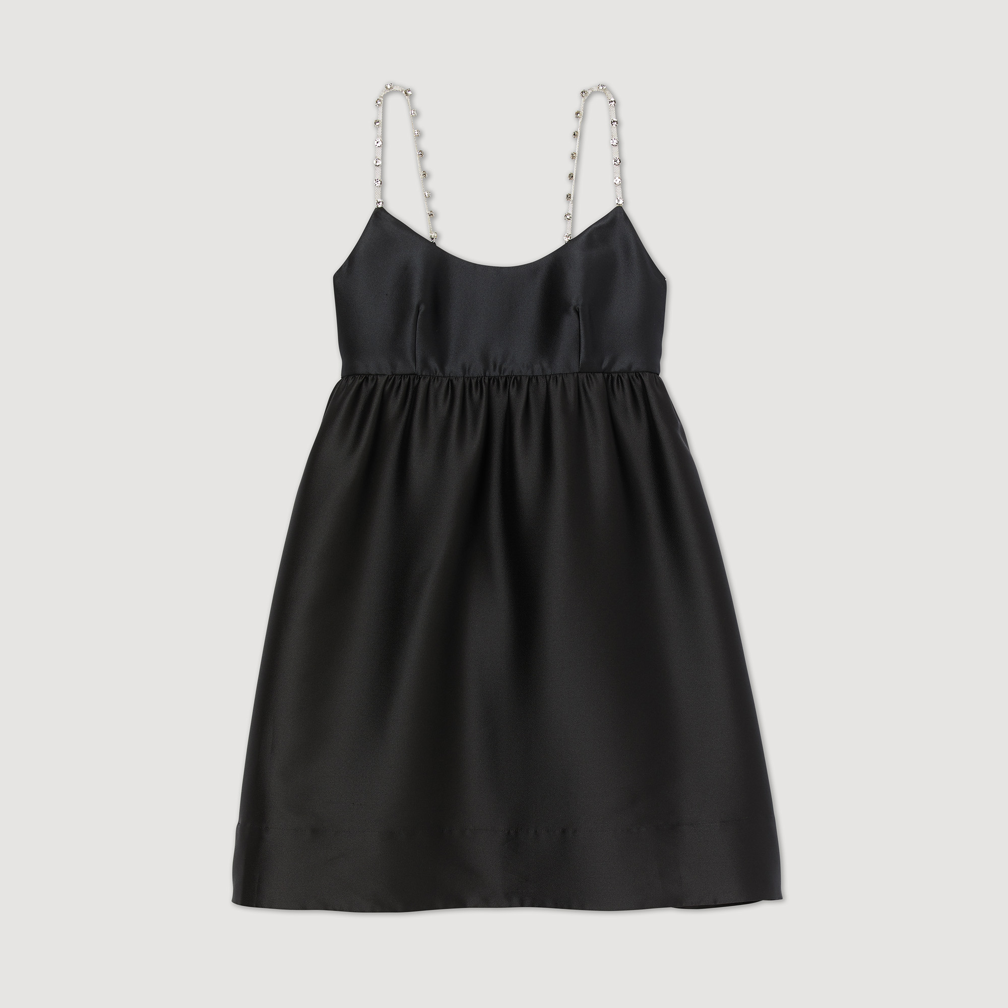 Ambre Short babydoll dress - Dresses | Sandro Paris