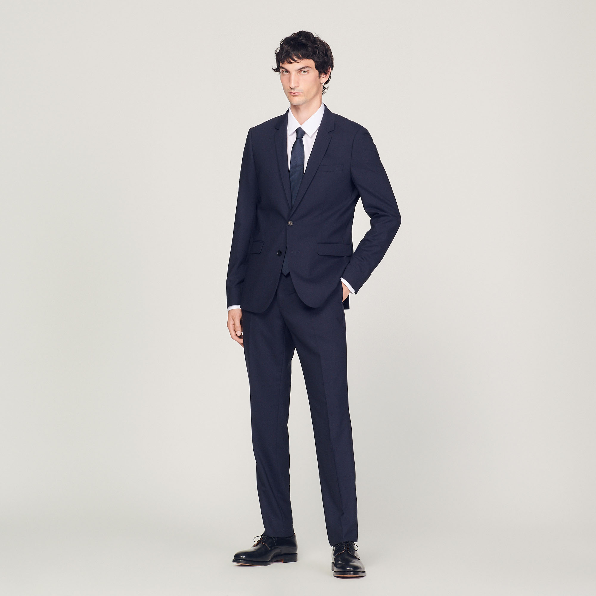 Sandro Travel Slim Fit Suit Jacket | Smart Closet
