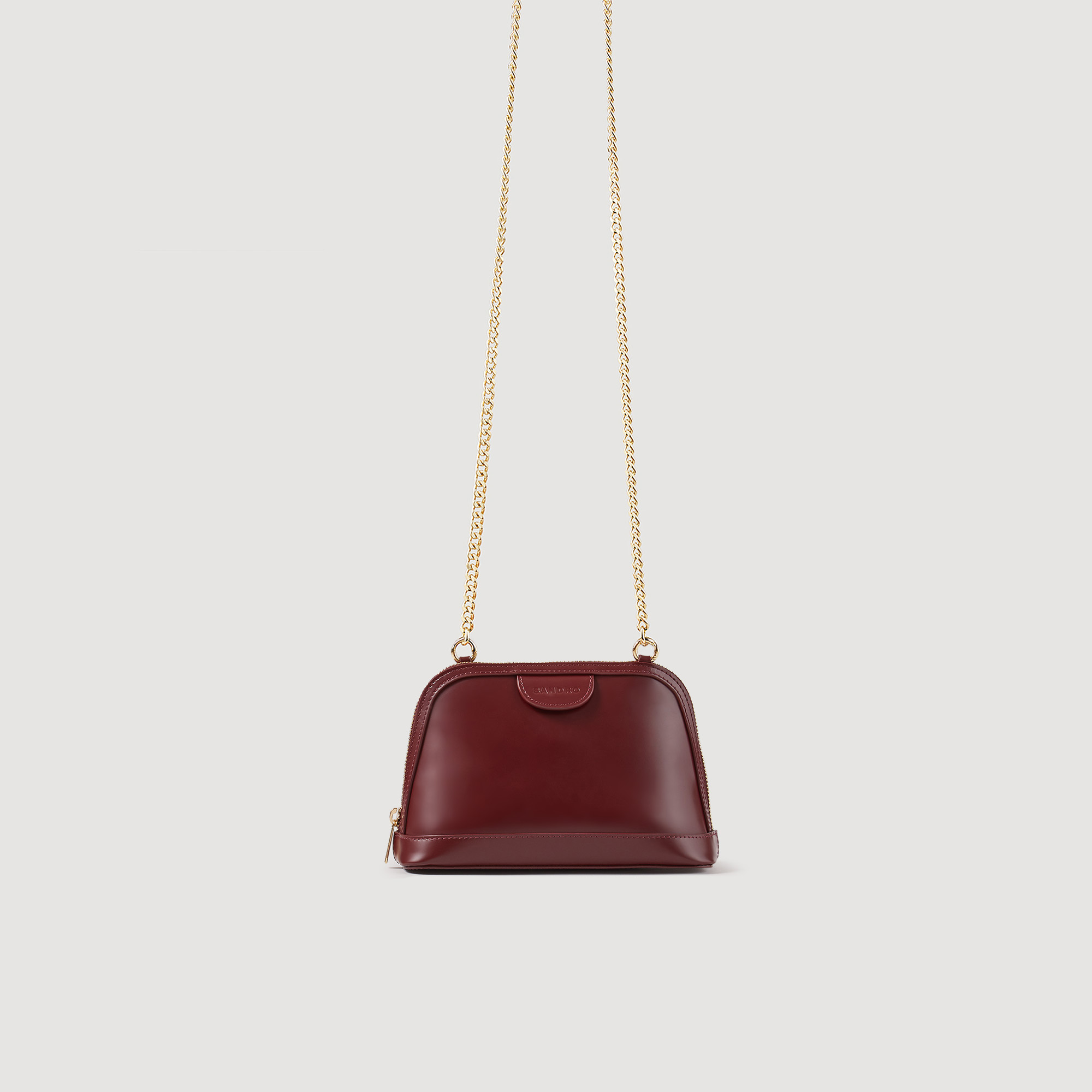 Sandro cow Smooth leather Rittah bag