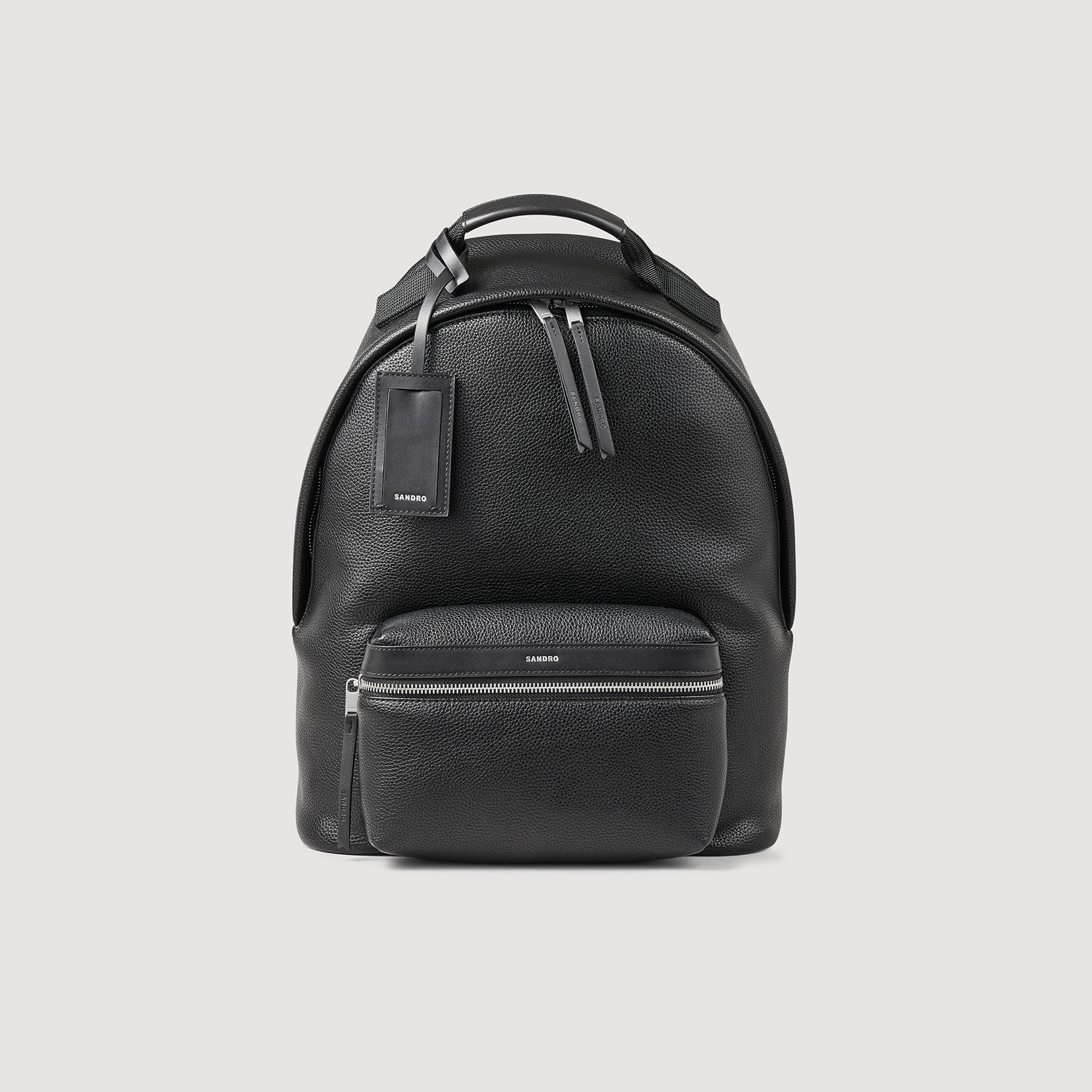 Sandro polyester Coated canvas backpack