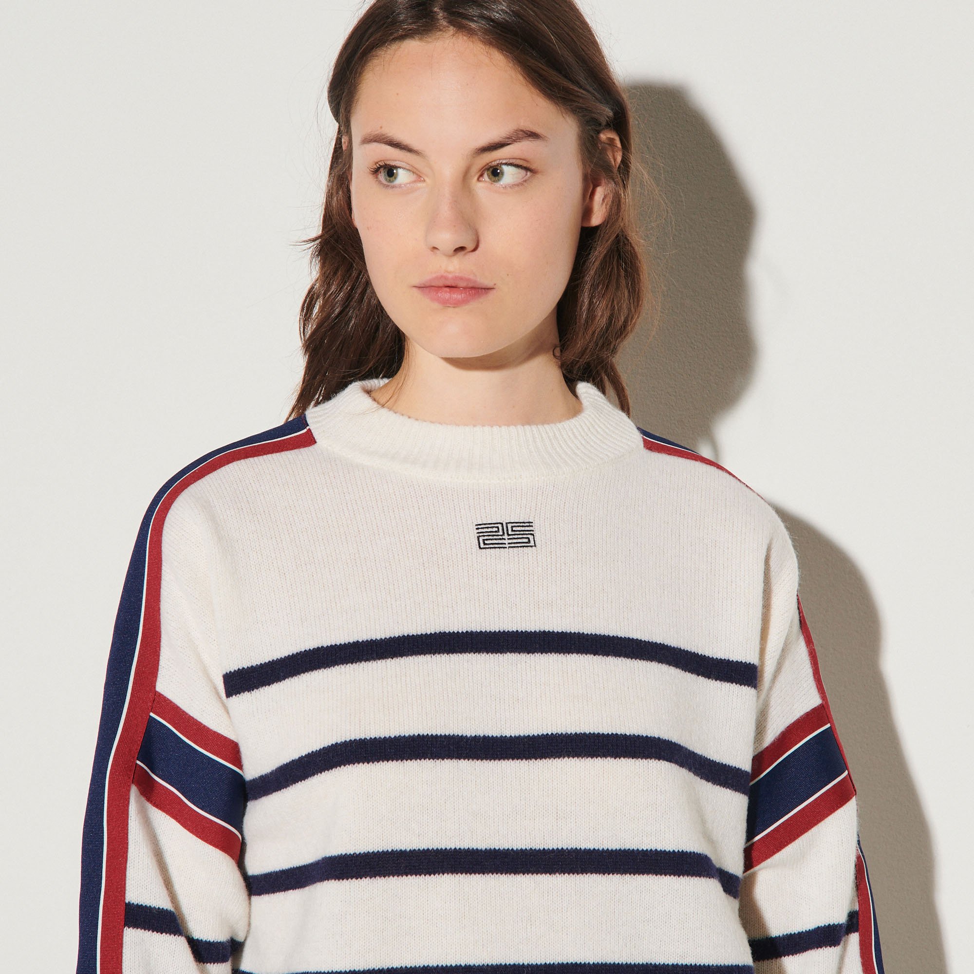 Sailor-striped sweater - Sweaters | Sandro Paris