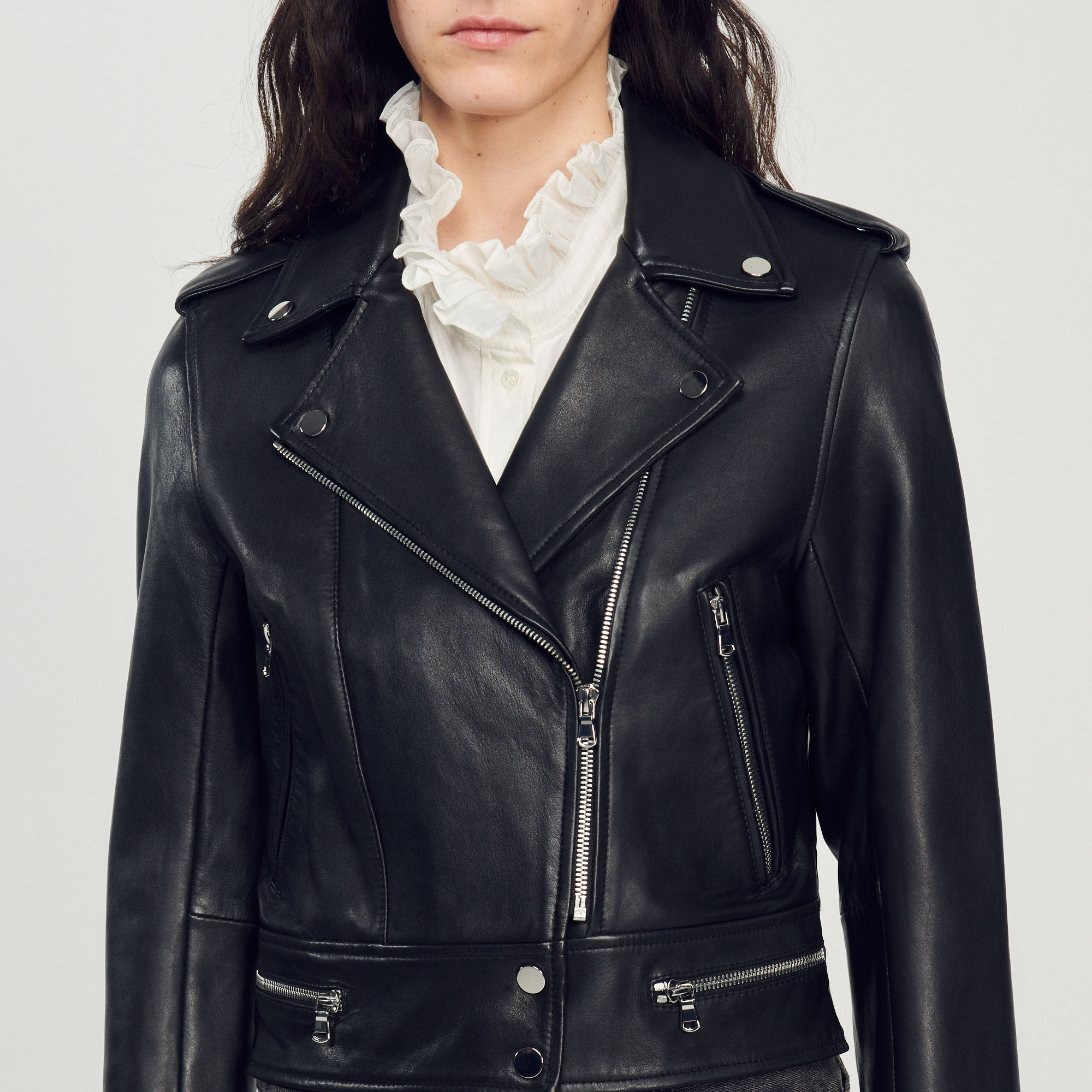Short Leather Jacket