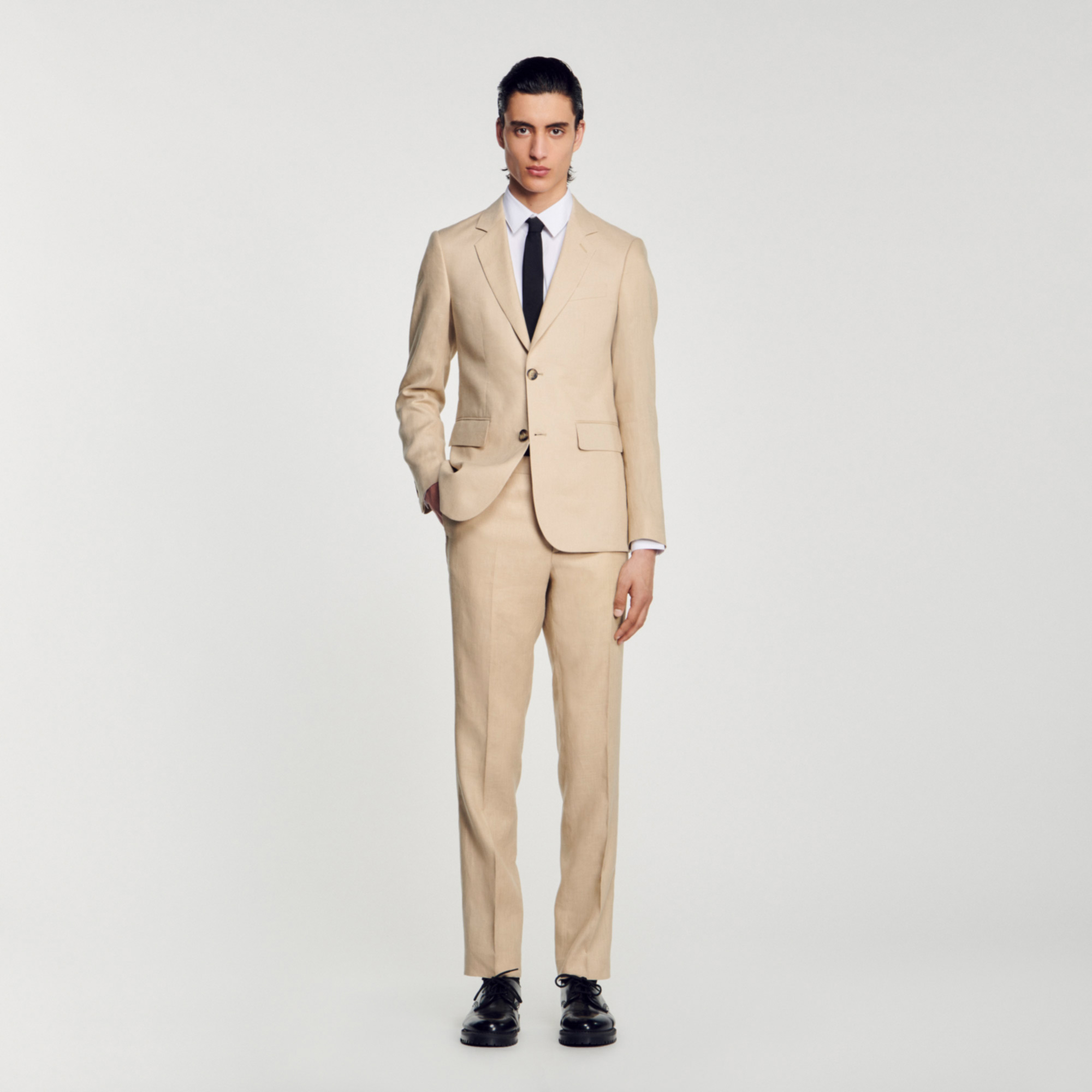 Sandro linen Linen suit jacket