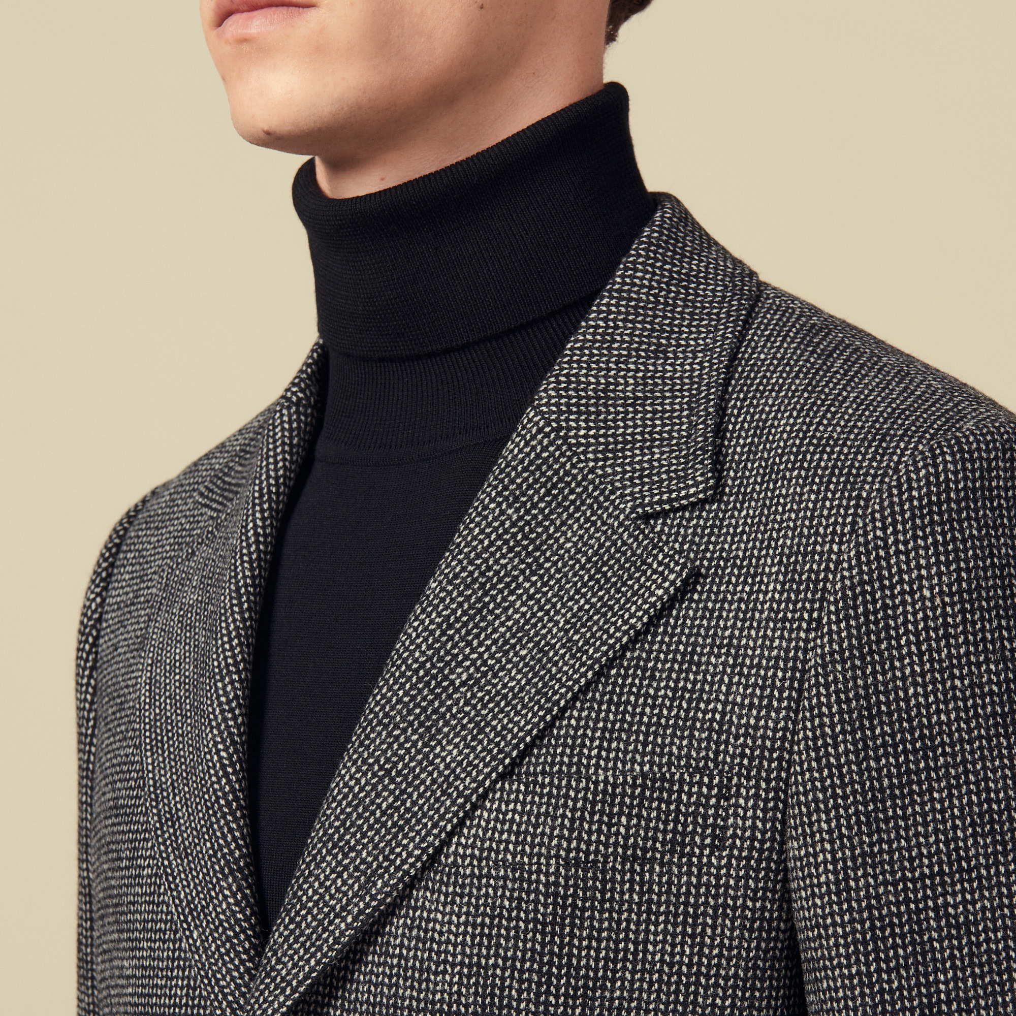 Thick suit jacket - Suits & Blazers | Sandro Paris