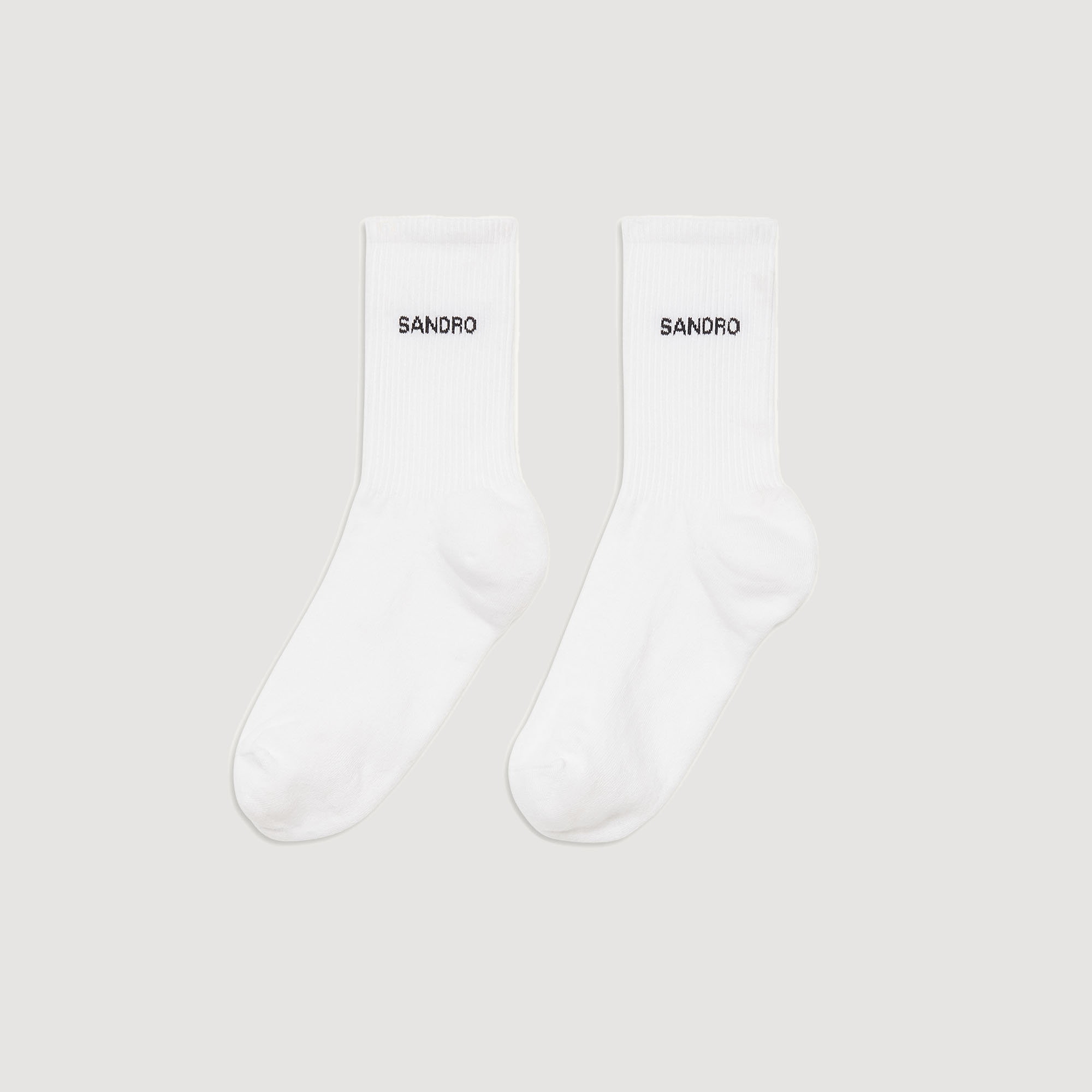 Sandro cotton Logo socks