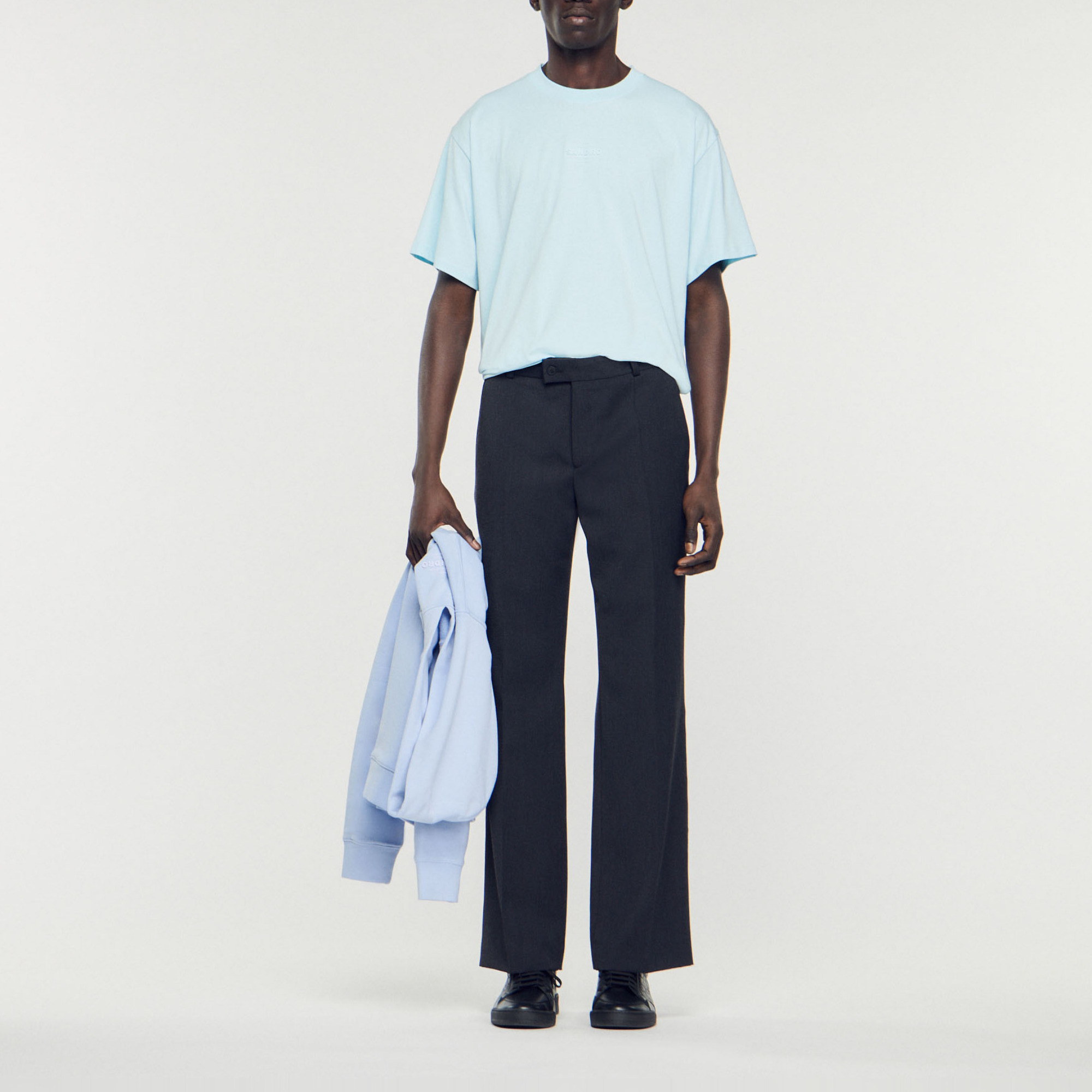 Sandro Tee In Light Blue