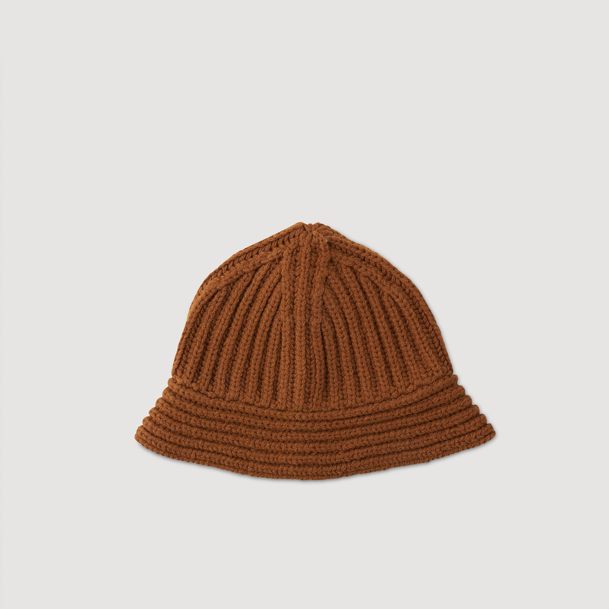 Sandro wool Knit bucket hat