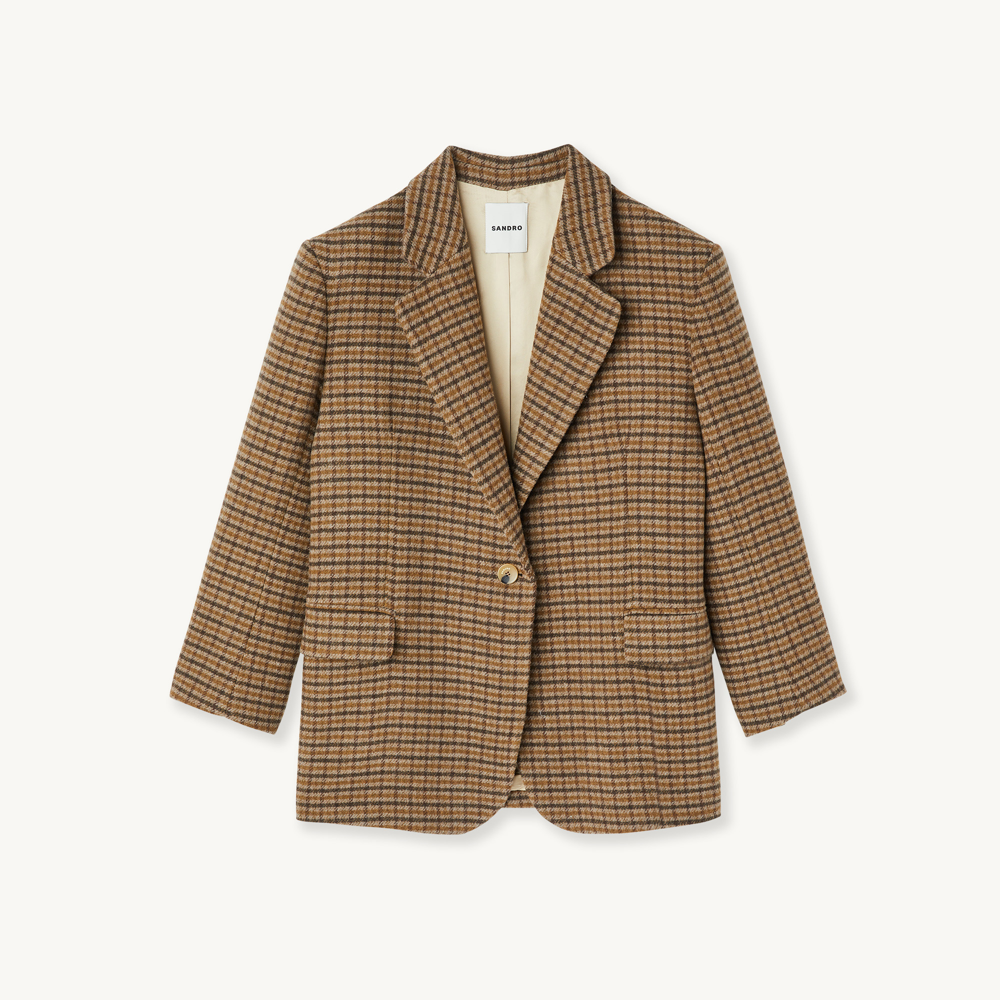 Oversized tailored jacket - Jackets & Blazers | Sandro Paris